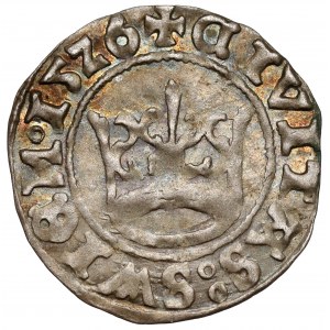 Śląsk, Świdnica, Ludwik Jagiellończyk, Półgrosz 1526 - odwrócone N