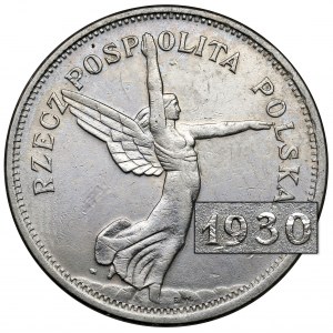 Nike 5 złotych 1930 - rzadki rok
