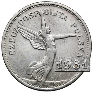 Nike 5 złotych 1931 - rzadki rok