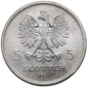 Nike 5 złotych 1931 - rzadki rok