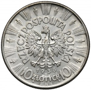 Piłsudski 10 złotych 1936