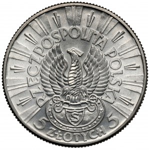 Strzelecki, Piłsudski 5 złotych 1934