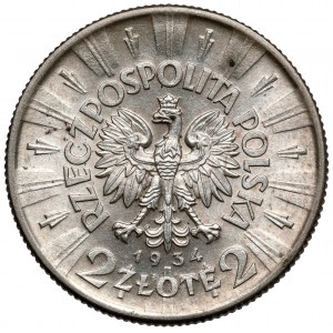 Piłsudski 2 złote 1934