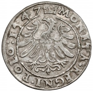 Zygmunt I Stary, Grosz Kraków 1547 ST