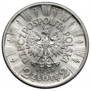 Piłsudski 2 złote 1936 - rzadki rok