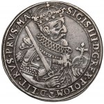 Sigismund III Vasa, Thaler Bydgoszcz 1627 II - DECORATED