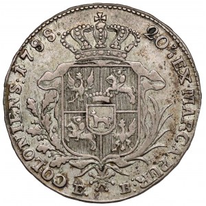 Poniatowski, Półtalar 1788 EB