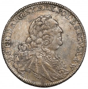 August III Sas, Thaler 1763 FWóF, Dresden