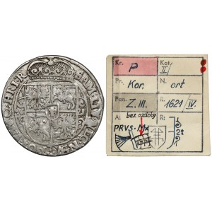 Zygmunt III Waza, Ort Bydgoszcz 1621 - ex. Kałkowski