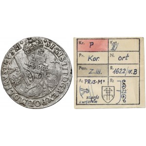 Zygmunt III Waza, Ort Bydgoszcz 1622 - ex. Kałkowski