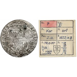 Zygmunt III Waza, Ort Bydgoszcz 1622 - ex. Kałkowski