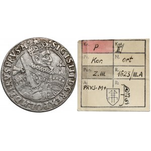 Zygmunt III Waza, Ort Bydgoszcz 1623 - ex. Kałkowski