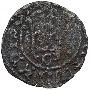 Władysław II Jagiełło, Półgrosz Kraków - fałszerstwo z epoki - znaki W‡