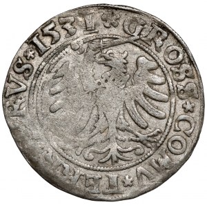 Zygmunt I Stary, Grosz Toruń 1531 - PRV - b.rzadki