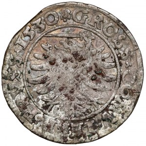 Zygmunt I Stary, Grosz Toruń 1530 - błąd PRVSIE - rzadkość