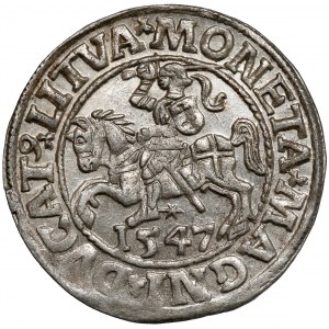 Zygmunt II August, Półgrosz Wilno 1547