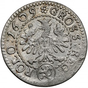 Zygmunt III Waza, Grosz Kraków 1609 - Lewart
