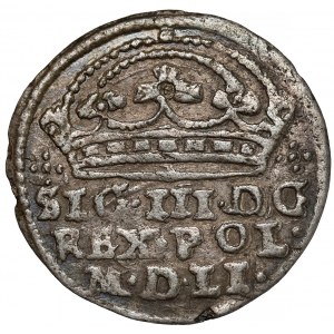 Zygmunt III Waza, Grosz Kraków 1608 - wczesny - 5 kul