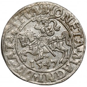 Zygmunt II August, Półgrosz Wilno 1547