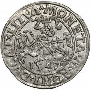 Zygmunt II August, Półgrosz Wilno 1547