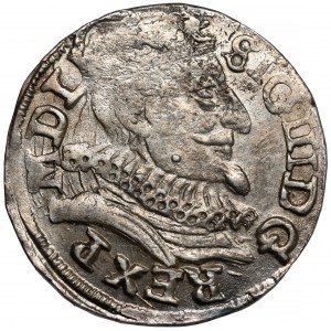 Zygmunt III Waza, Trojak Lublin 1598 - bez litery - popiersie 28