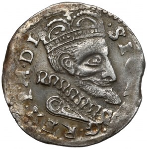 Zygmunt III Waza, Trojak Lublin 1600 - RZADKI portret