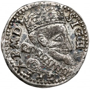 Zygmunt III Waza, Trojak Lublin 1601 - błąd RE•X - rzadki