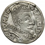 Zygmunt III Waza, Trojak Wilno 1598 - Łabędź - rzadki