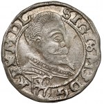 Zygmunt III Waza, Grosz Lublin 1597 - portretowy - Orla Pogoń