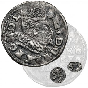 Zygmunt III Waza, Trojak Lublin 1597 - WCZESNY - rzadkość