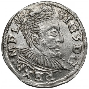 Zygmunt III Waza, Trojak Lublin 1597 - bez znaku