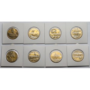 2 złote 1999 - komplet (8szt)
