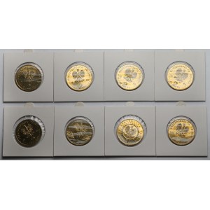 2 złote 1999 - komplet (8szt)