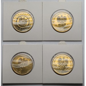 2 złote 1997 - komplet (4szt)