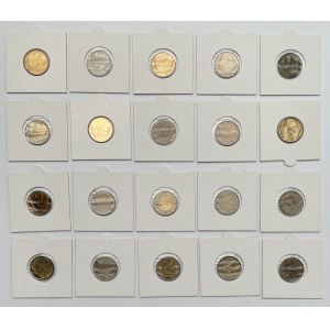 2 złote 1975-1988 - zestaw (20szt)