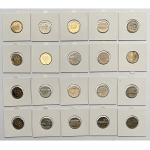 2 złote 1975-1988 - zestaw (20szt)
