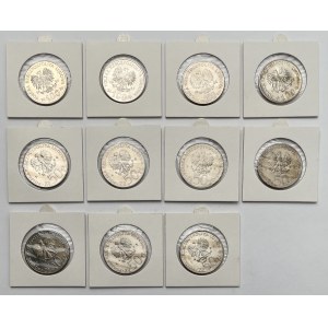 50-100 złotych 1979-1988 - królowie - zestaw (11szt)