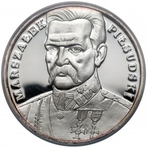 DUŻY Tryptyk 200.000 złotych 1990 Piłsudski