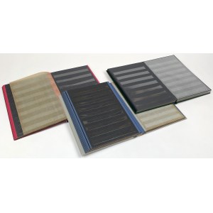 Klasery filatelistyczne - zestaw (3szt)