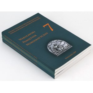 Warszawski Pamiętnik Numizmatyczny - tomy 3, 6 i 7 (3szt)