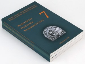 Warsaw Numismatic Diary - volumes 3, 6 and 7 (3pc)
