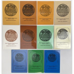 Lubelskie Wiadomości Numizmatyczne 1994-2013 - zestaw (11szt)
