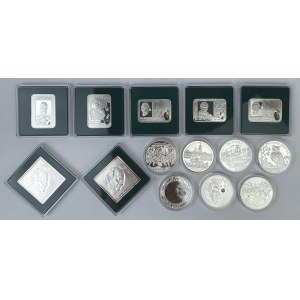 20 złotych 1999-2005 - zestaw (14szt)