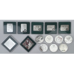 20 złotych 1999-2005 - zestaw (14szt)