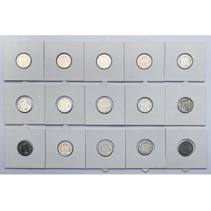 20 groszy 1990-2003 - komplet + późniejsze (15szt)