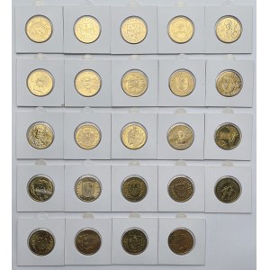 2 złote 2004 Nordic Gold - zestaw (24szt)