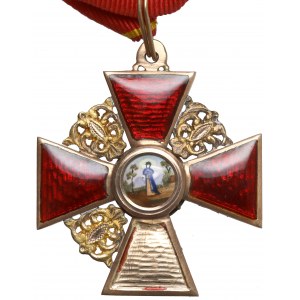Rosja, Order Świętej Anny kl.III (złoto)