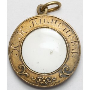 Rosja, Odznaka pamiątkowa na 50-lecie Towarzystwa Ubezpieczeniowego 1858-1908 - w ZŁOCIE