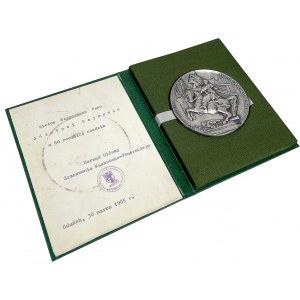 Medal 300-lecie Odsieczy Wiedeńskiej 1983 / Zrzeszenie Kaszubsko - Pomorskie - dla Józefa Ceynowa