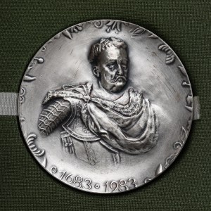 Medal 300-lecie Odsieczy Wiedeńskiej 1983 / Zrzeszenie Kaszubsko - Pomorskie - dla Józefa Ceynowa